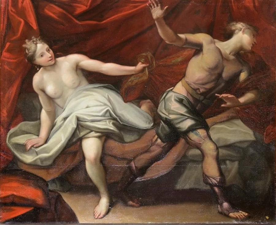 Giovanni Anastasi - Giuseppe e la moglie di Putifarre, Pinacoteca Diocesana (Senigallia)